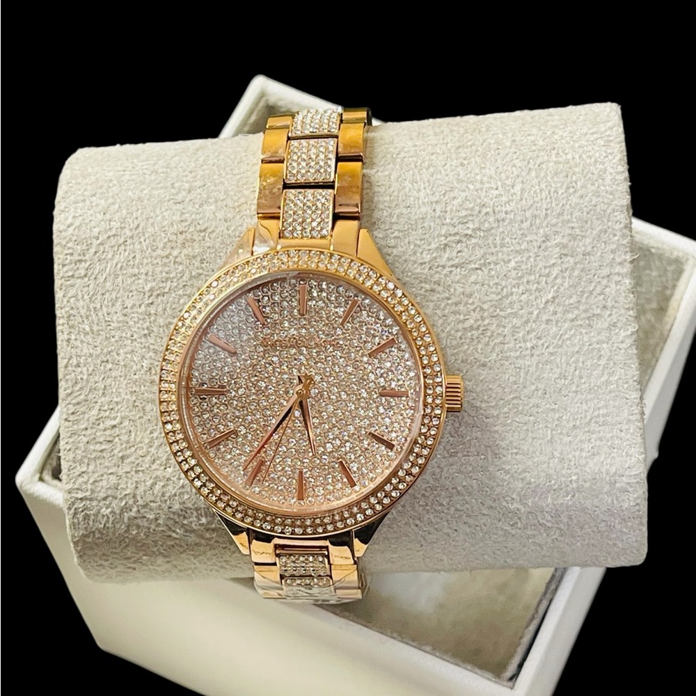 Michael Kors rose Gold and Silver Women's Watch